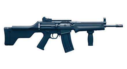 Isolated Modern Assault Rifle