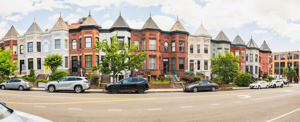  Adams Morgan Row Houses in Washington D.C.