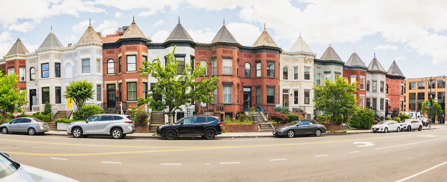  Adams Morgan Row Houses in Washington D.C. - Powered by Adobe