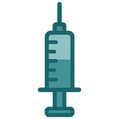 medical icon syringe on white background vector
Vector medical icon on white background