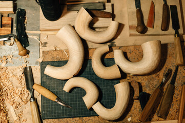 woodworking, musical instrument making, bagpipes