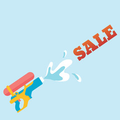 Water gun with water spray and discount