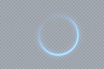 Sapphire ring spins above black night. Magic trail glows with comet energy. Blue eclipse radiates silent aura pulse. Golden swirl curves like falling meteor.