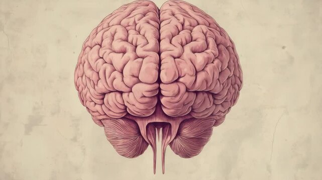 Pink brain in  format.