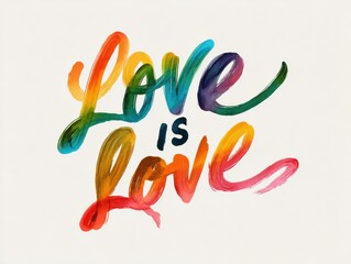 Obraz premium love is love