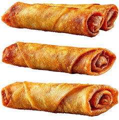 Crispy Golden Spring Rolls with Delicious Filling, Perfect Snack