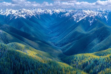 In Washington, United States, Olympic National Park is home to Hurricane Ridge