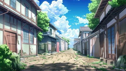 Bringing Imagination to Life: Anime Scene Background Design for Captivating Visual Storytelling