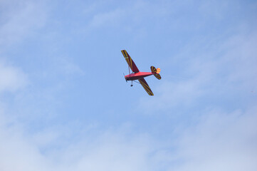 airplane in the sky