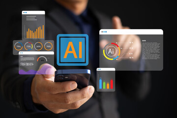 AI technology for automated data processing powered by AI, performance tracking