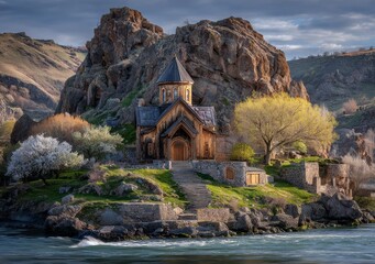 The Chapel on the Water is located in Ojcow, within Ojcowski National Park, Poland