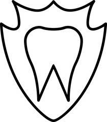 tooth icon vector illustration