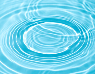 Minimalist background featuring gentle water ripples on a clear glass surface