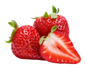 PNG Strawberries sliced strawberries strawberry fruit.