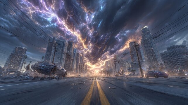 Depicting earthquake aftermath scenes alongside HAARP facilities or installations, the seismic activity aims to provoke thought and discussion on the conspiracy theory