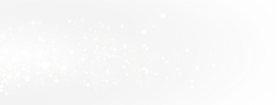 Png magic glitter card with golden glow sparkle light confetti party stardust white background vector snow flare transparent effect abstract fantasy festive design illustration