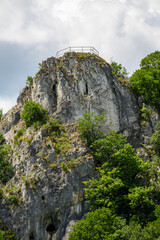 Scenic landscape of Lazar's Canyon (Lazarev kanjon), the deepest and longest canyon in eastern Serbia, near the city of Bor