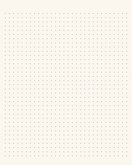 Beige Dot Grid Paper
