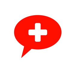 Fototapeta premium Medical logo custom icon