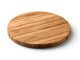 Round wooden chopping board isolated on white or transparent background, png 78247599 1