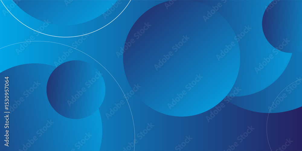 Aufkleber abstract background with geometric gradient circle. dynamic shapes composition. vector illustration