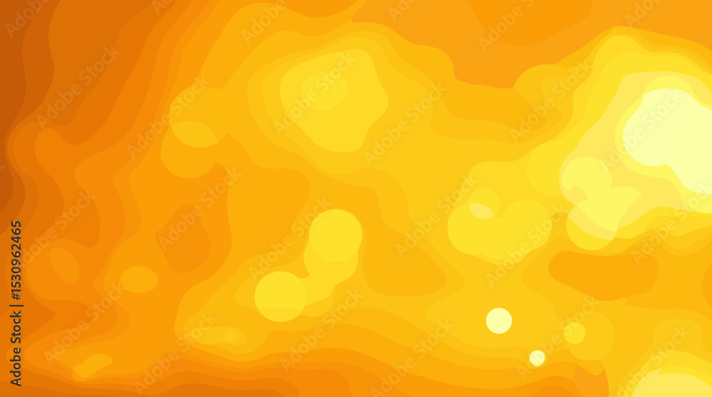 Poster abstract orange background with soft shapes and gradients