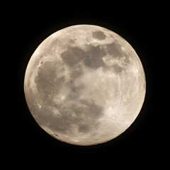Obraz premium A large moon in the sky