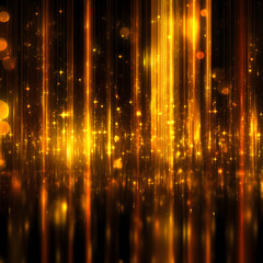 Obraz premium A gold and black background with a lot of stars