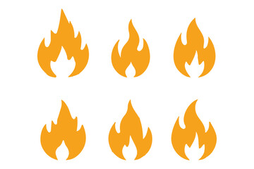 Fire flame icon clipart, Fire SVG, Flame SVG, Fire Flame SVG, Flame Layered svg, Flame Clipart