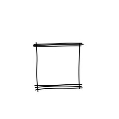 Hand Drawn Square frame