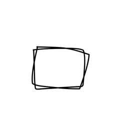 Hand Drawn Square frame