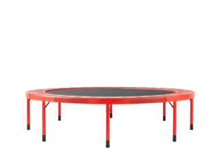 Trampoline isolated on transparent background