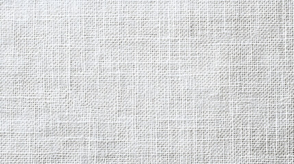 Fototapeta premium Close-up of White Woven Fabric Texture