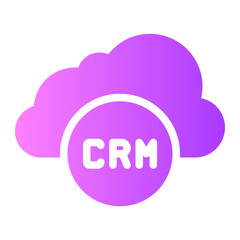 cloud gradient icon