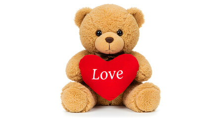 Valentine&rsquo;s Day Teddy Bear with Heart