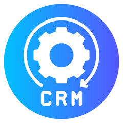 CRM gradient icon