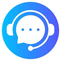 service gradient icon