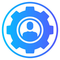 configuration gradient icon