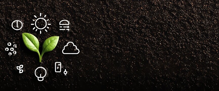 Innovative agricultural practices are being implemented through smart farming and futuristic concepts - Powered by Adobe