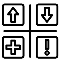 Obraz premium Swot Analysis Icon 