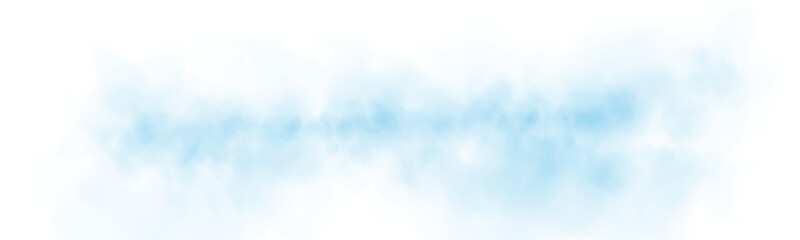 Delicate blue haze resembling magical dust, gently dispersed in the air.