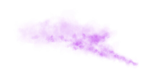 Delicate purple haze resembling magical dust, gently dispersed in the air.