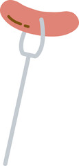 Sausage on a Fork
