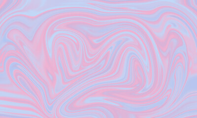 Pink Blue Pastel Marble Swirl Abstract Liquid Background