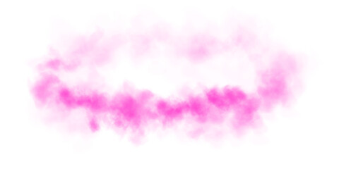 Delicate pink haze resembling magical dust, gently dispersed in the air.