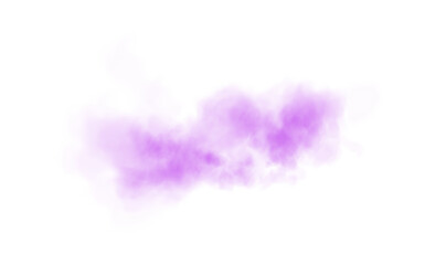 Delicate purple haze resembling magical dust, gently dispersed in the air.
