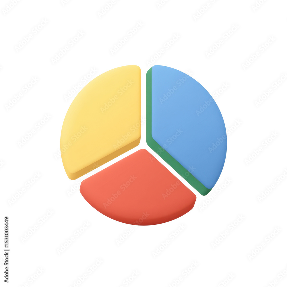 Poster abstract illustration of segmented geometric shapes in vibrant colors representing creativity and in