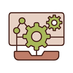 Configuration Icon — Creative Control and System Settings Symbol