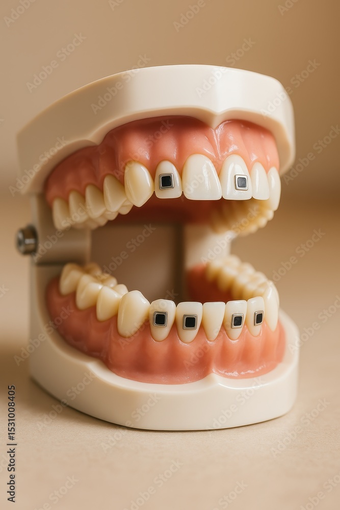 Poster exploring the role of iot technology in modern dental practices with a sensor-embedded dental model