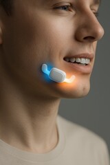 Innovative wearable dental technology enhancing oral health for patients in modern dentistry